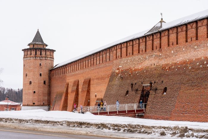 Коломенский кремль зимой 2026