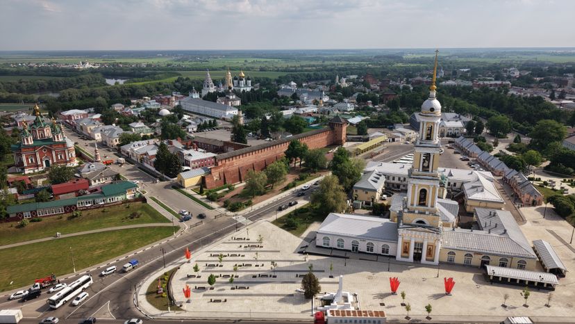 Благоустройство центральной части Коломны