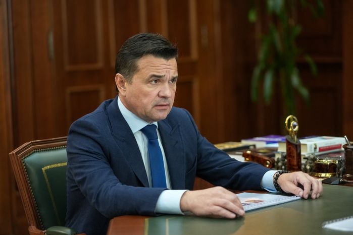 Андрей Воробьев провел рабочую встречу с главой городского округа Королёв Игорем Трифоновым