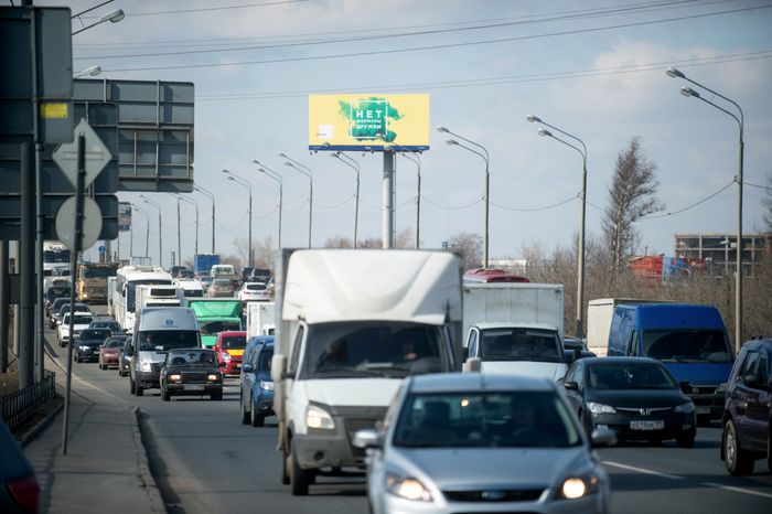Автомобильное движение в Химках