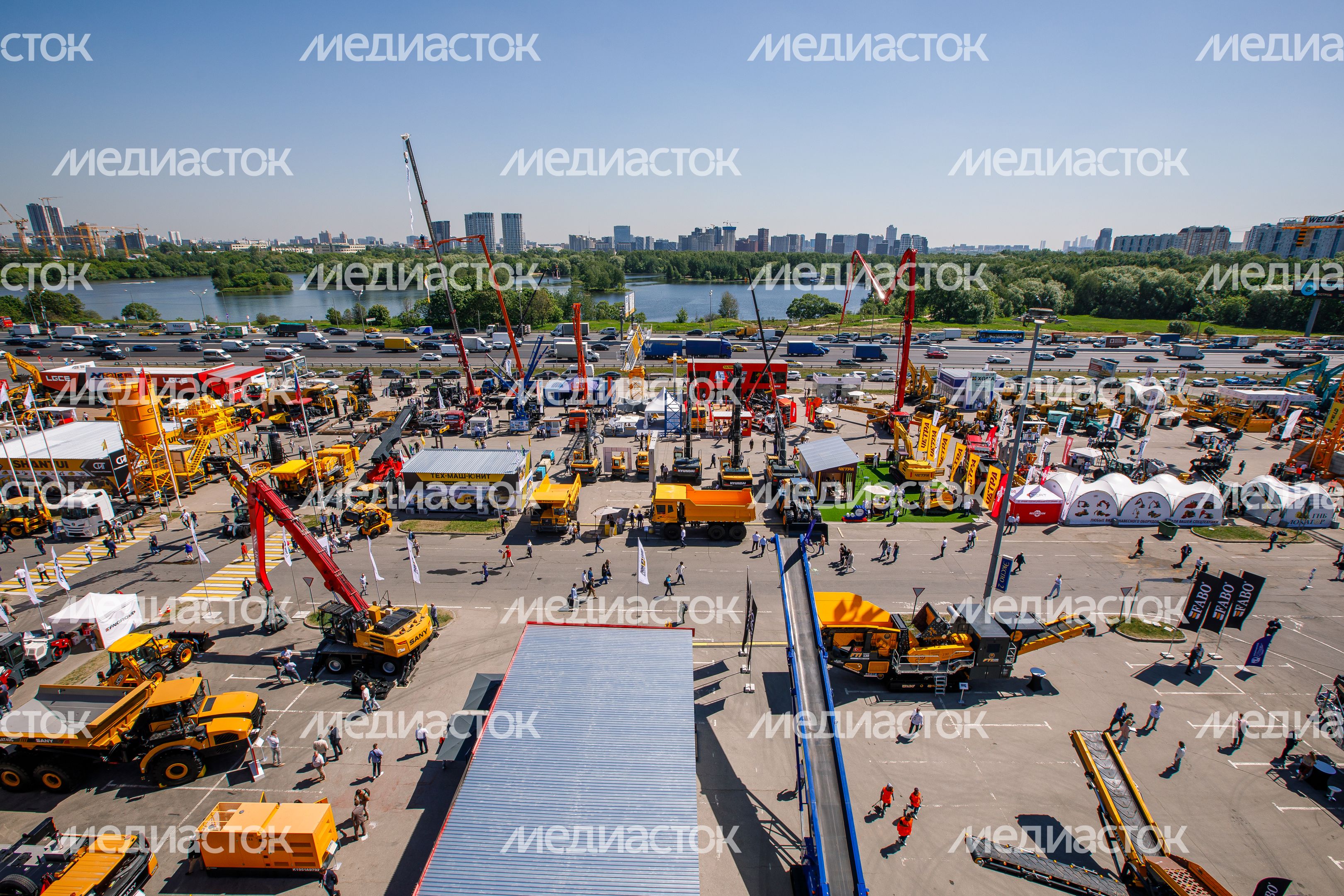 Выставка строительной техники и технологий CTT EXPO в красногорском МВЦ «Крокус Экспо»