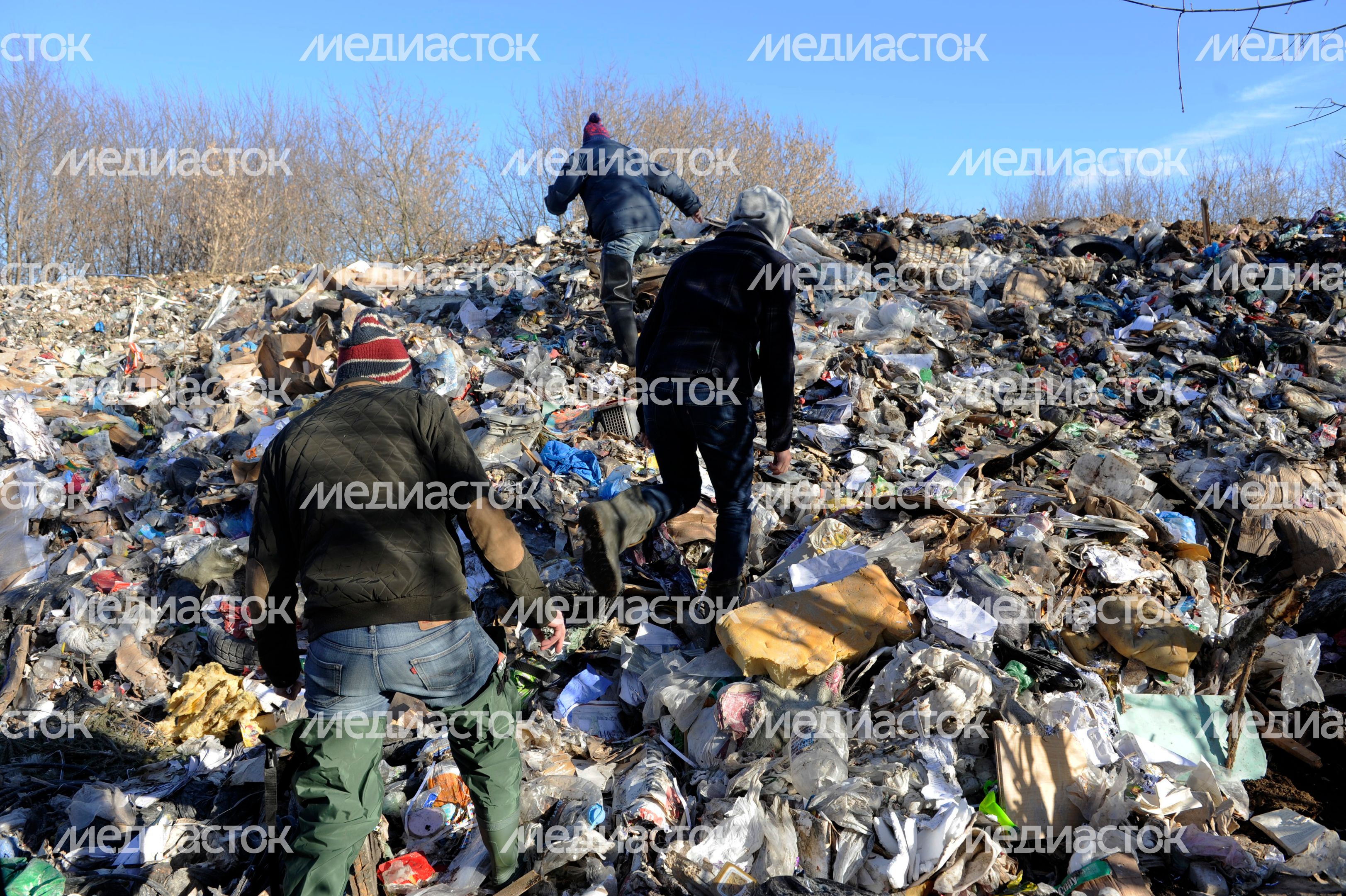 Незаконная свалка в Печатниках