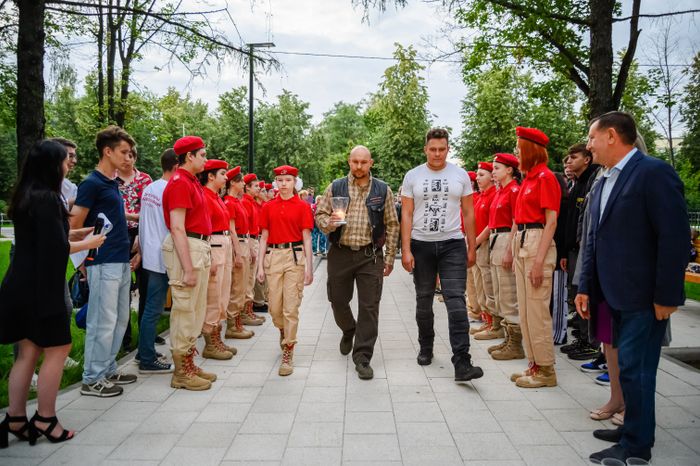 Всероссийская акция "Свеча памяти" в Балашихе