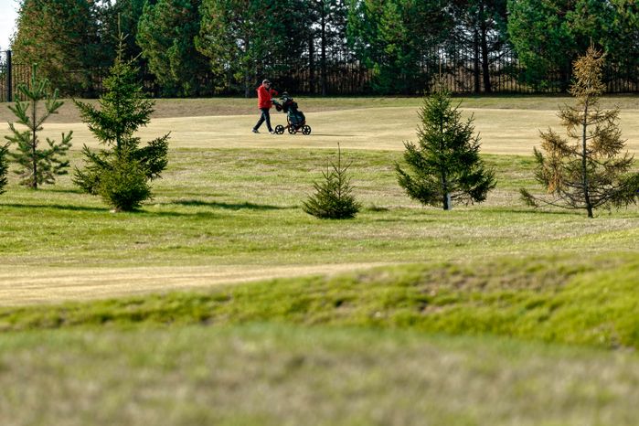 Гольф-поле клуба Dmitrov Golf Resort в Дмитровском округе
