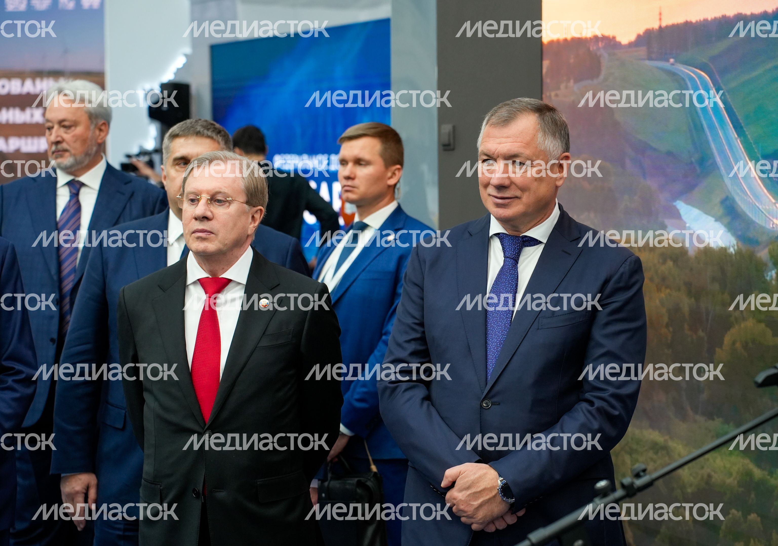Торжественная церемония открытия реконструированного участка М-3 "Украина" Торжественная церемония открытия реконструированного участка М-3 "Украина"