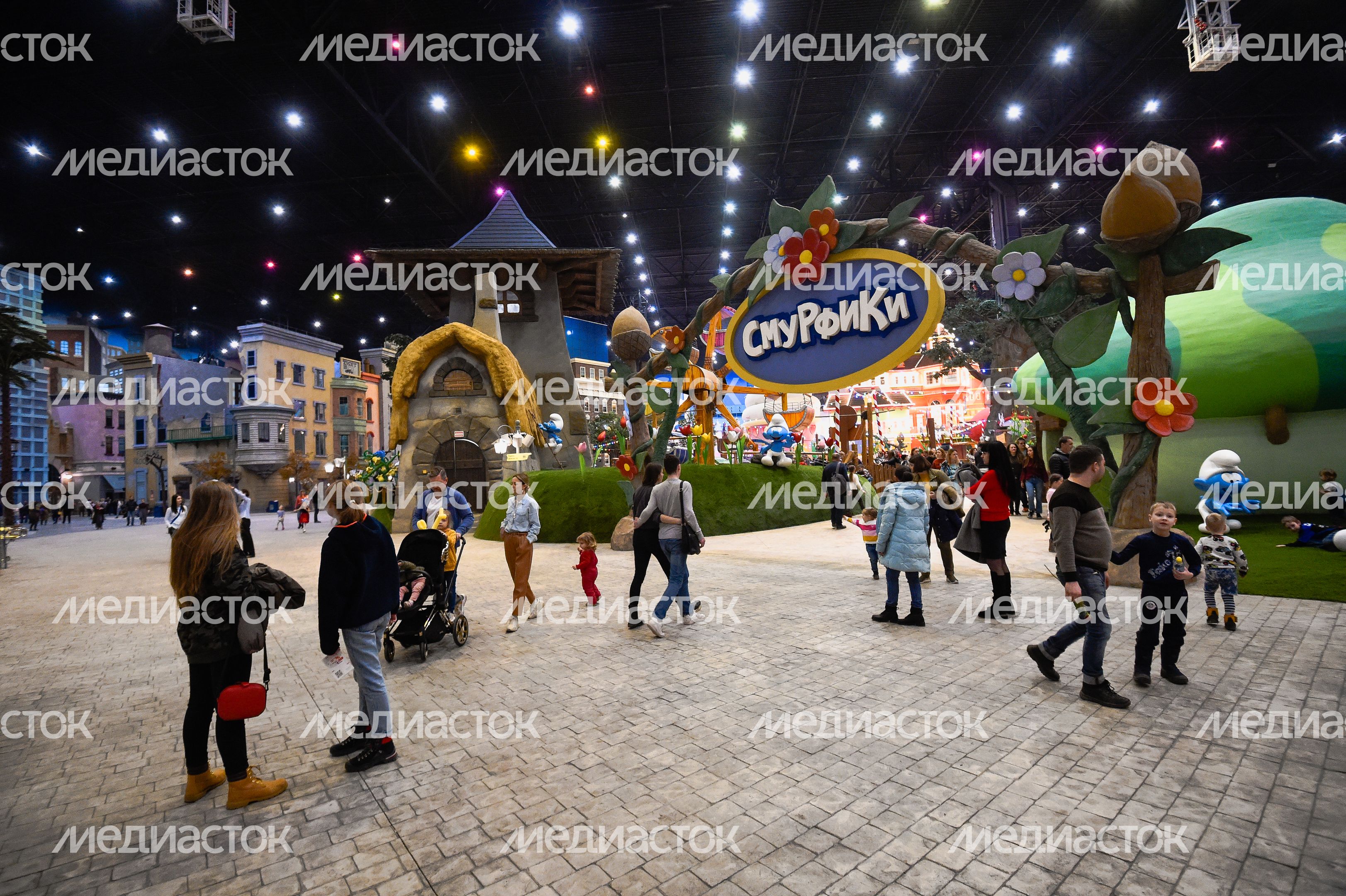 Открытие парка развлечений «Остров мечты» в Москве