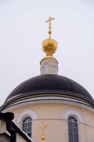 Радонеж Сергиево-Посадского горокруга. Зима