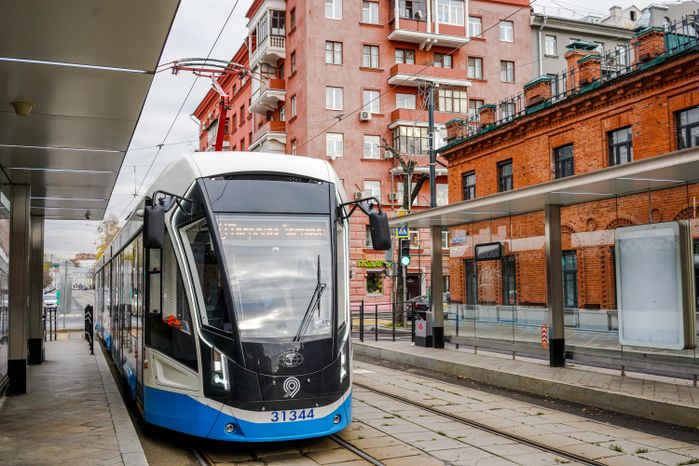 Общественный транспорт в Москве