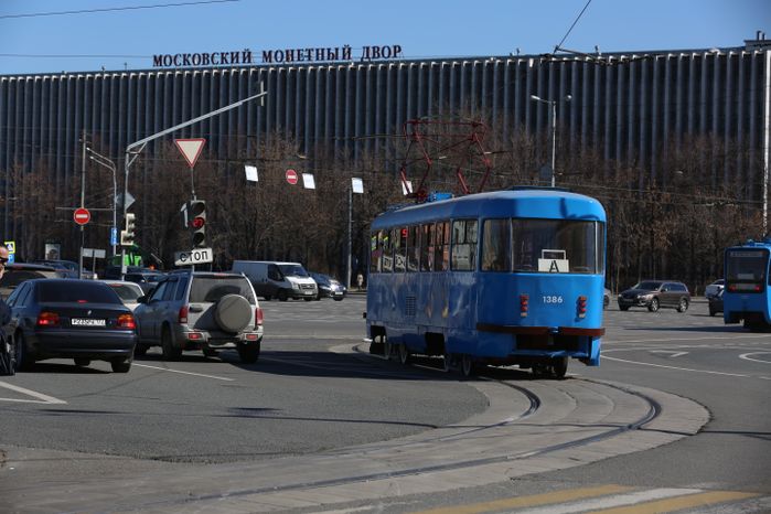 Трамвай в Москве