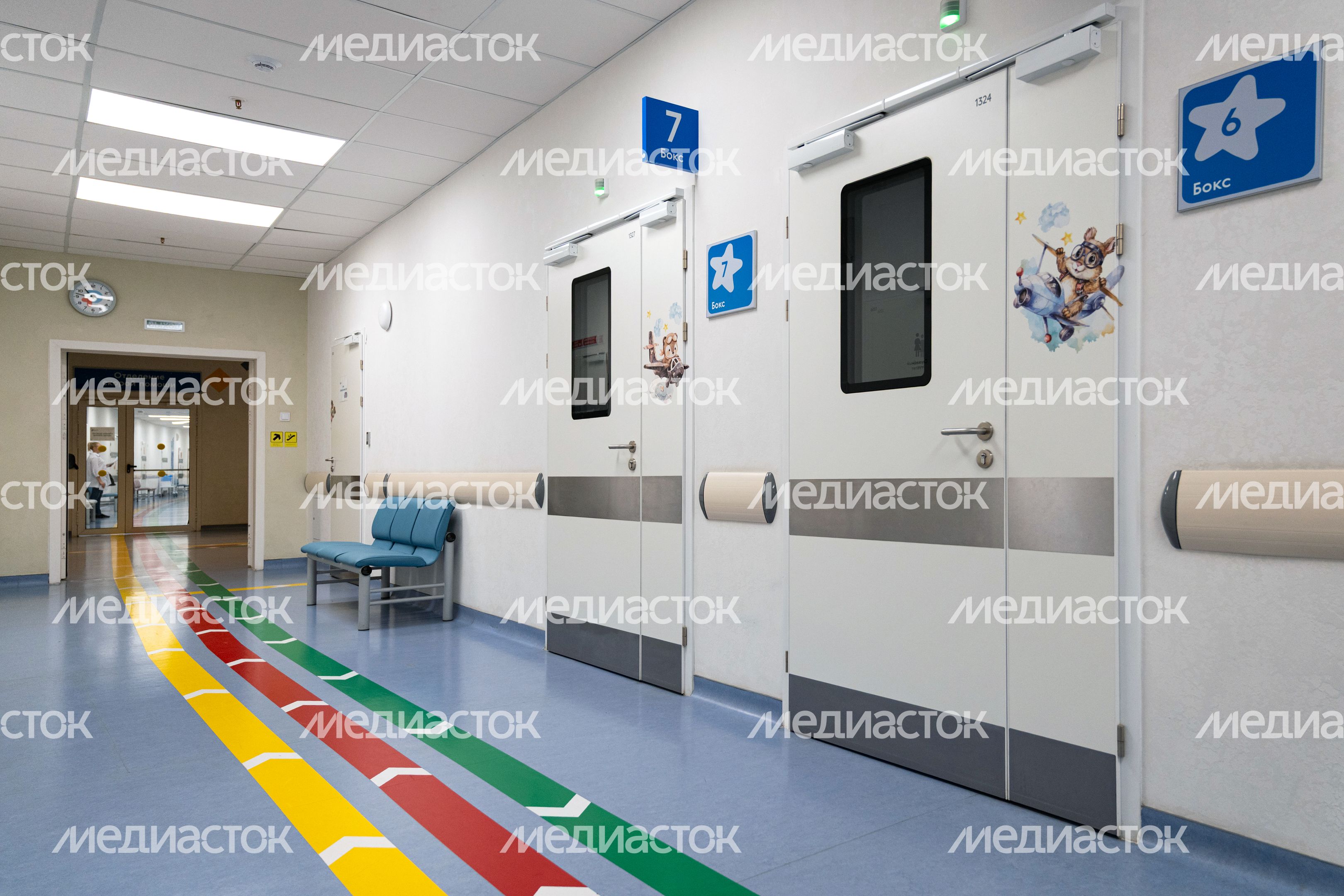 Приемное отделение Детского клинического центра им. Л.М. Рошаля в Красногорске