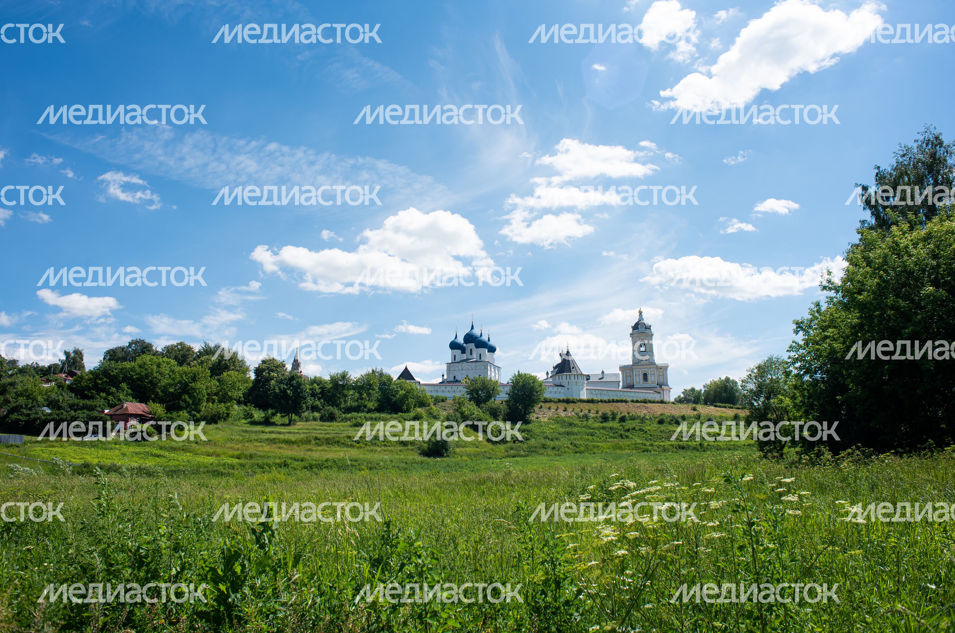 Летние виды города Серпухов