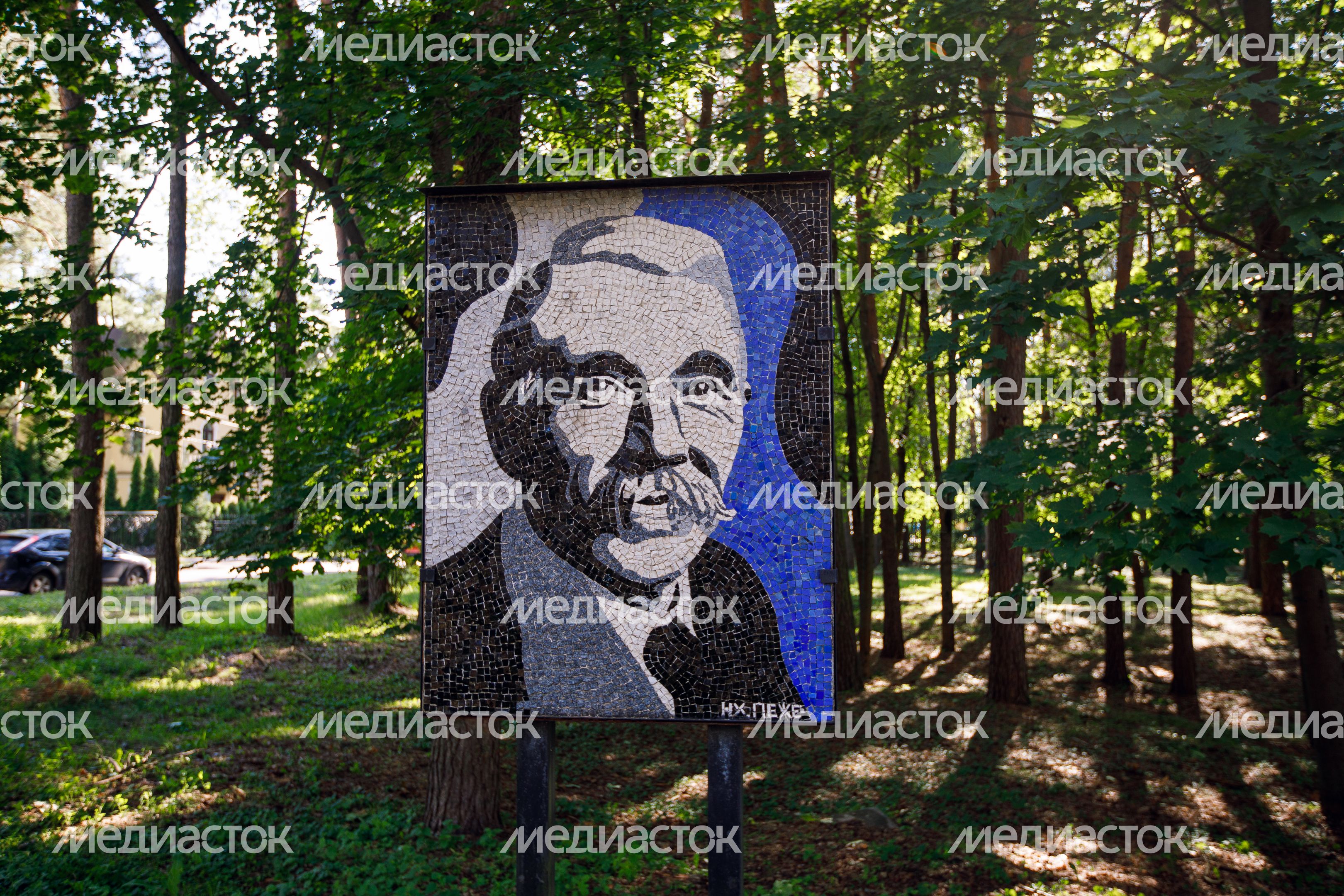 Дубна. Мозаики Нади Леже Дубна. Мозаики Нади Леже