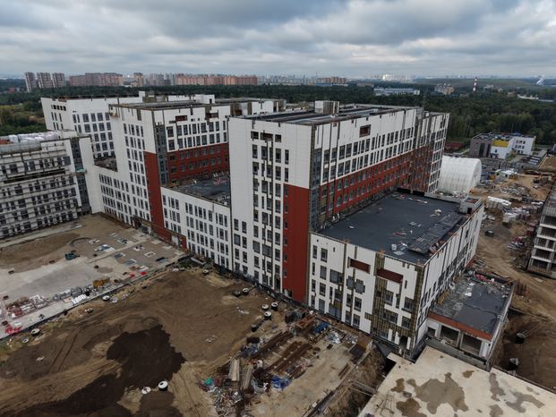 Строительство многопрофильной больницы в микрорайоне Ольгино города Балашиха