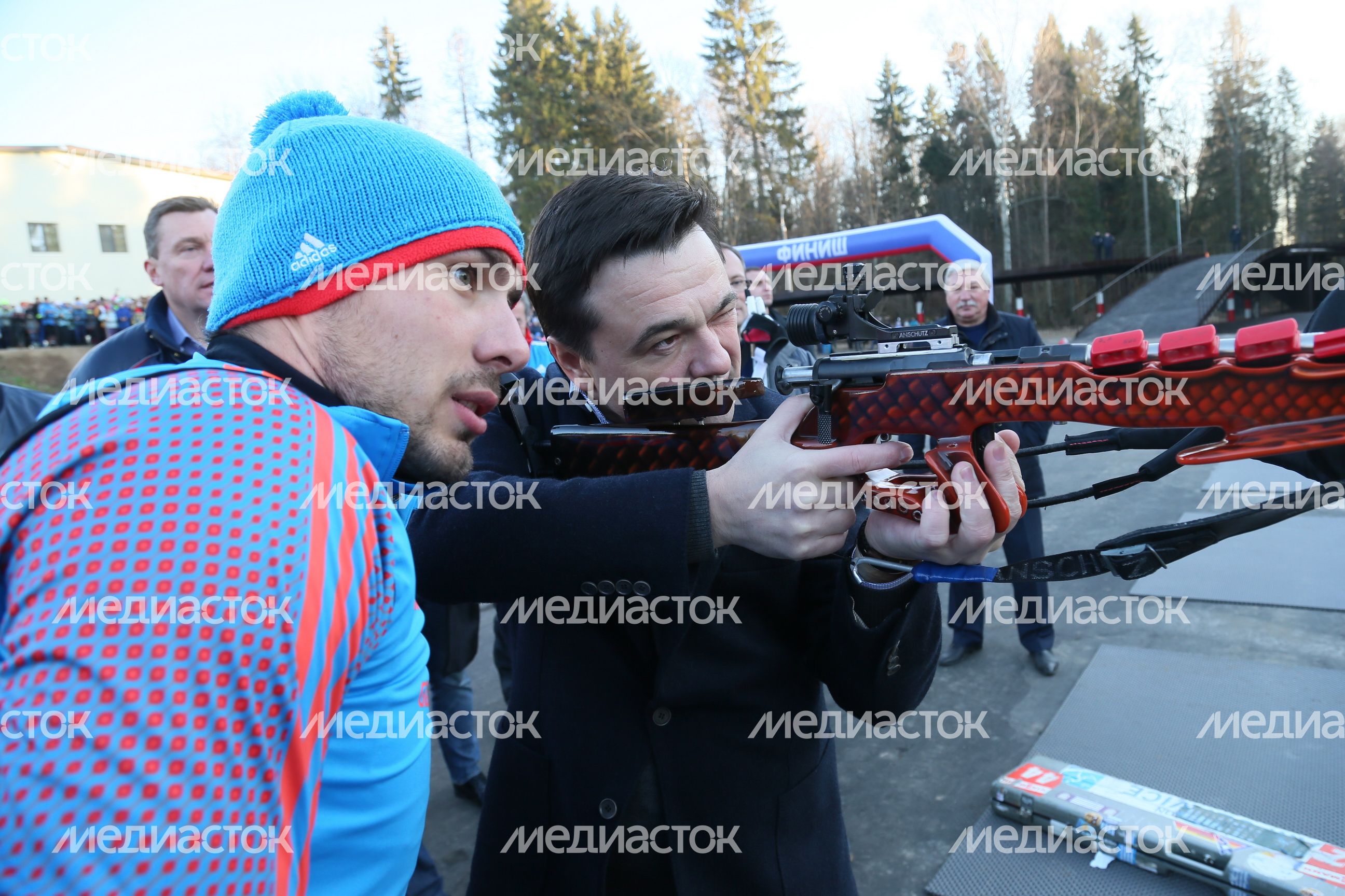 А. Воробьев посетил Центр спортивной подготовки и активного отдыха «Пересвет»