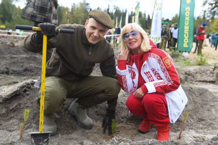 Ежегодная экологическая акция «Наш лес. Посади свое дерево» в Одинцовском городском округе