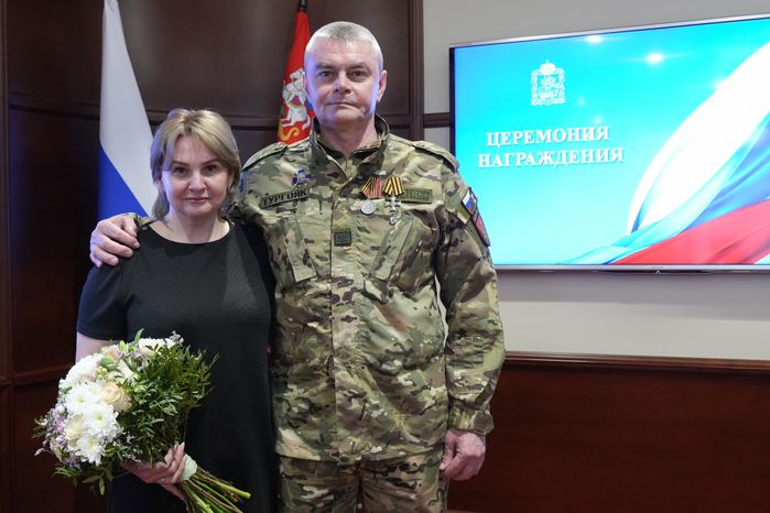 Добровольцам подразделения БАРС вручили государственные награды
