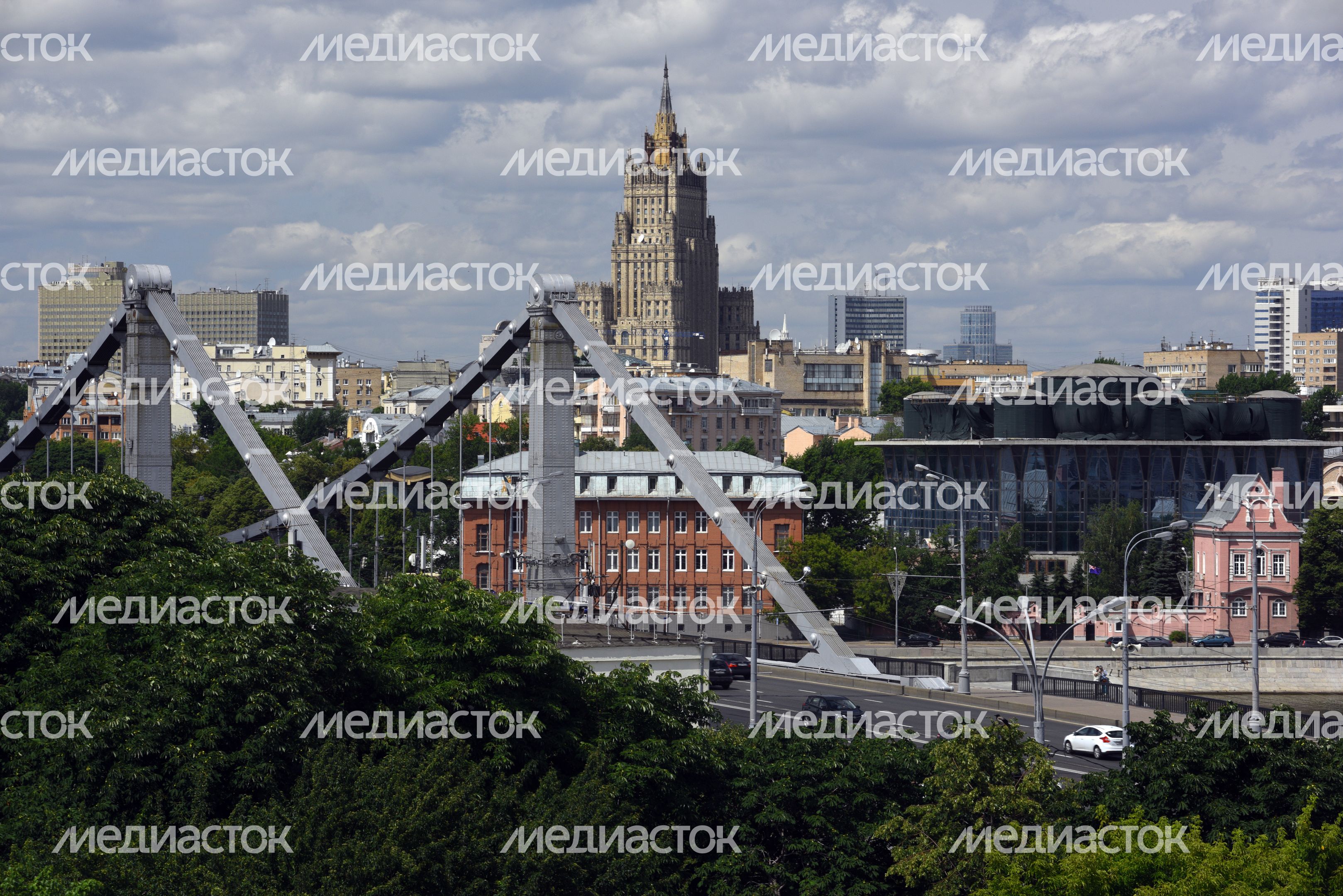 Смотровая площадка в Парке Горького