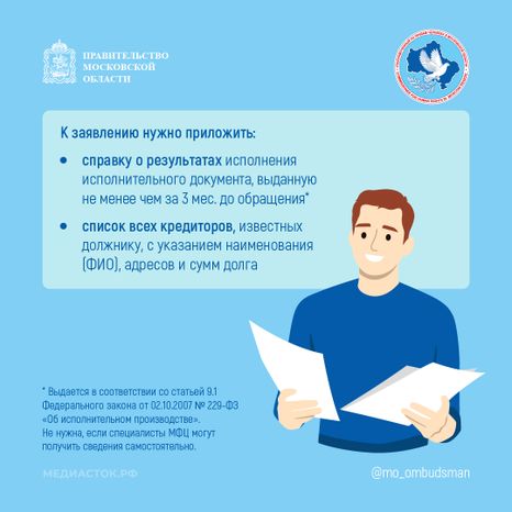 Внесудебное банкротство участника СВО квадрат 04