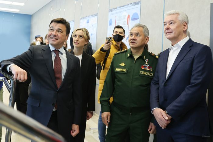 Проверка Губернатором Подмосковья работы учебно-методического центра военно-патриотического воспитания молодежи «Авангард»