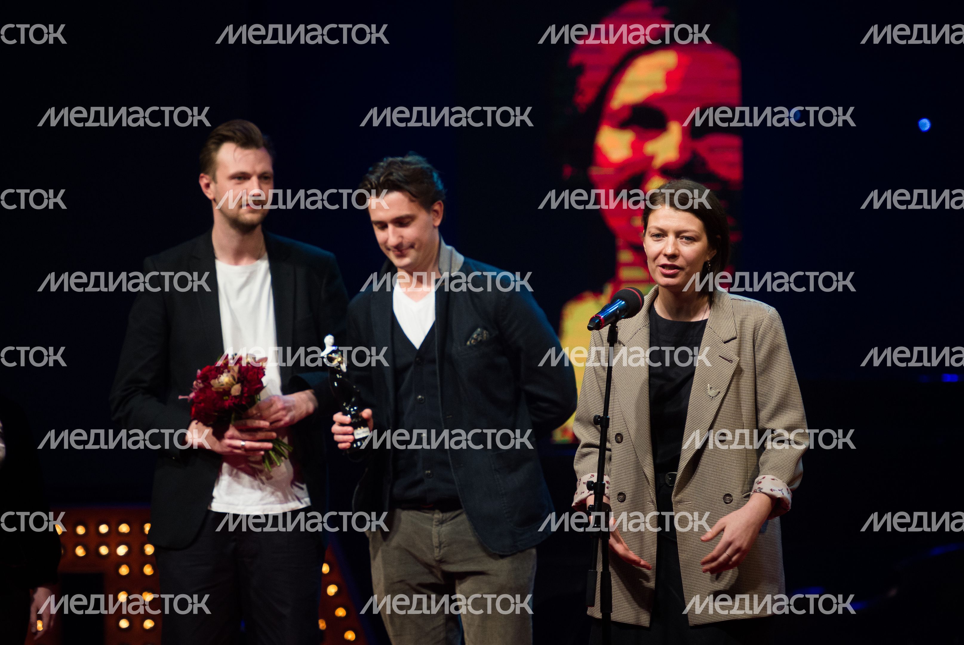 Церемония вручения премии «Звезда Театрала» в театре имени Вахтангова в Москве