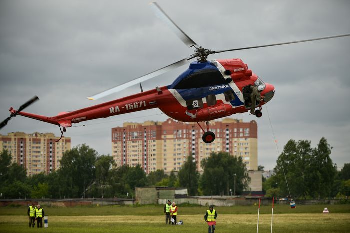 Авиашоу «Вертослет» на аэродроме «Черное» в Балашихе