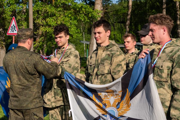 Военно-техническая игра "Арт-дуэль-2024" на аэродроме Волосово