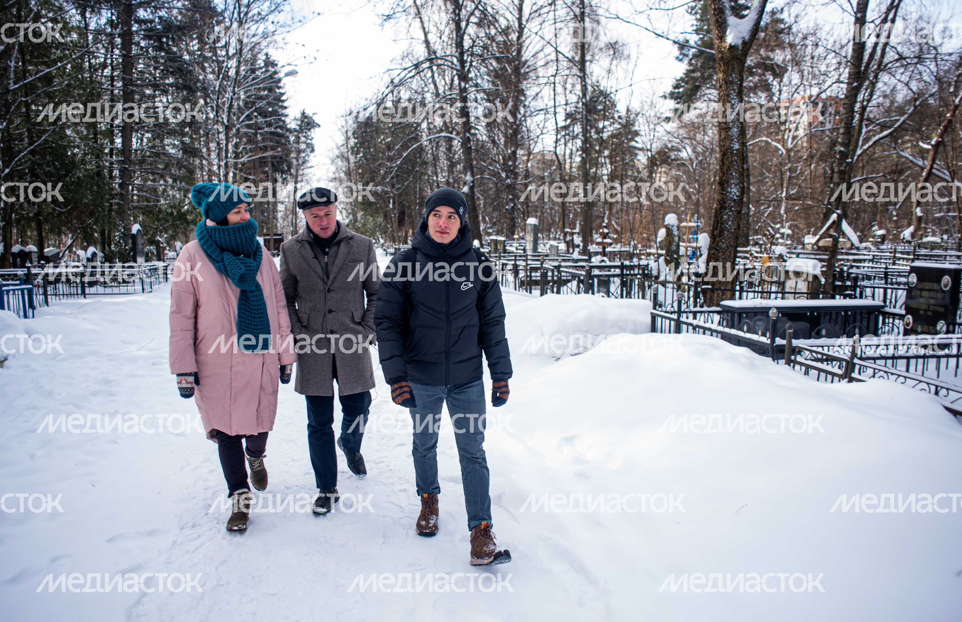 Зимние виды города Жуковский