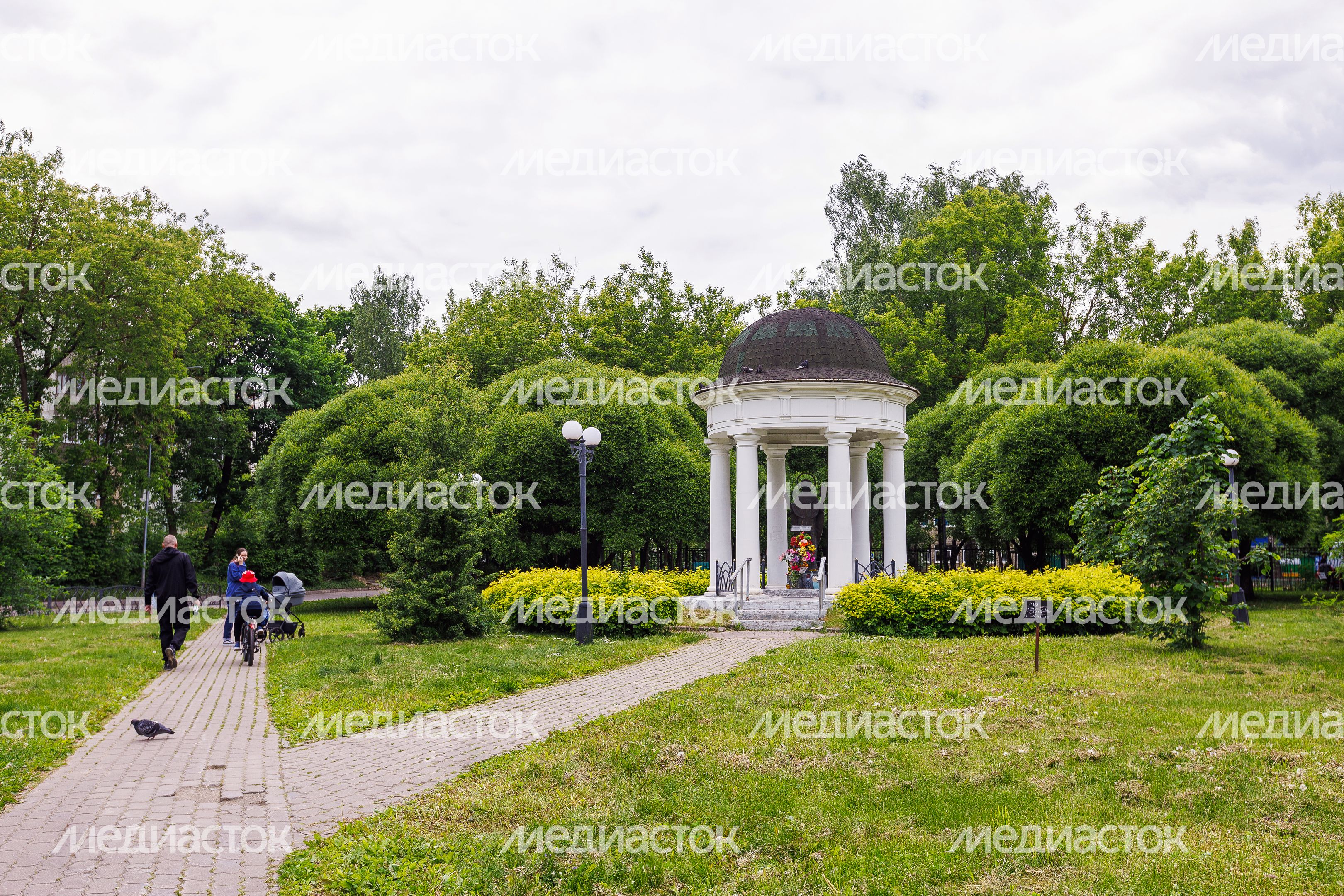 Летние виды города Ивантеевка Пушкинского округа