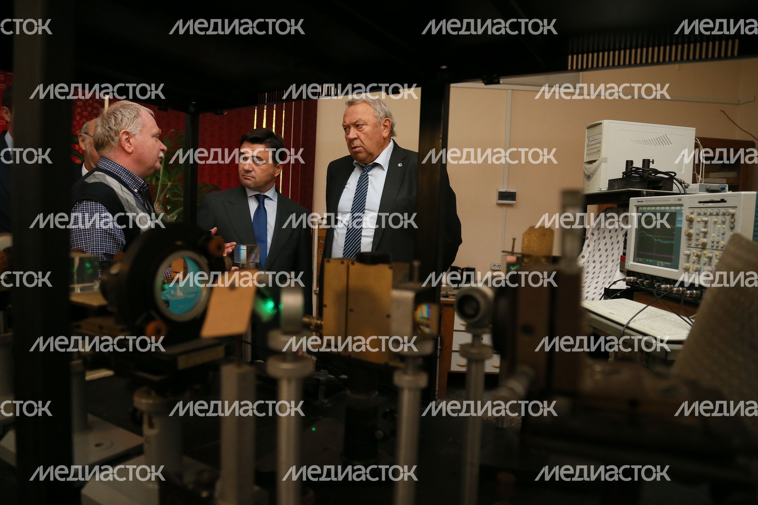 А. Воробьев посетил с рабочим визитом Черноголовку А. Воробьев посетил с рабочим визитом Черноголовку