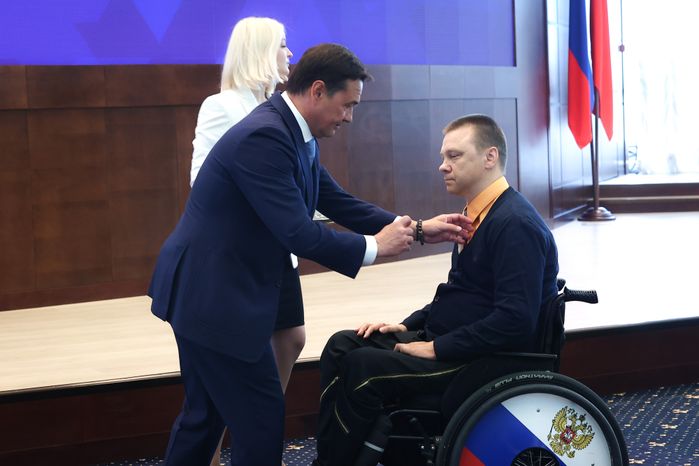 Поздравление соцработников с их профессиональным праздником Губернатором Подмосковья