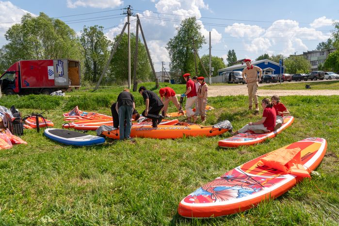 Всероссийская экологическая акция «Вода России» по очистке пруда в Наро-Фоминске