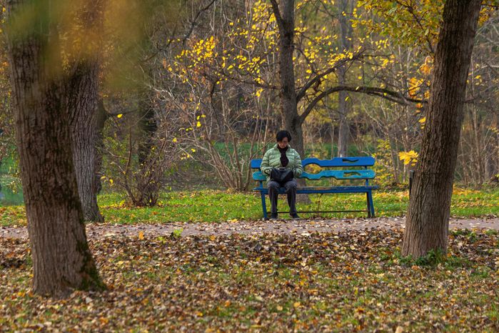 Осенние виды города  Дзержинский округа Люберцы