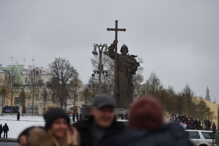 Памятник князю Владимиру в Москве