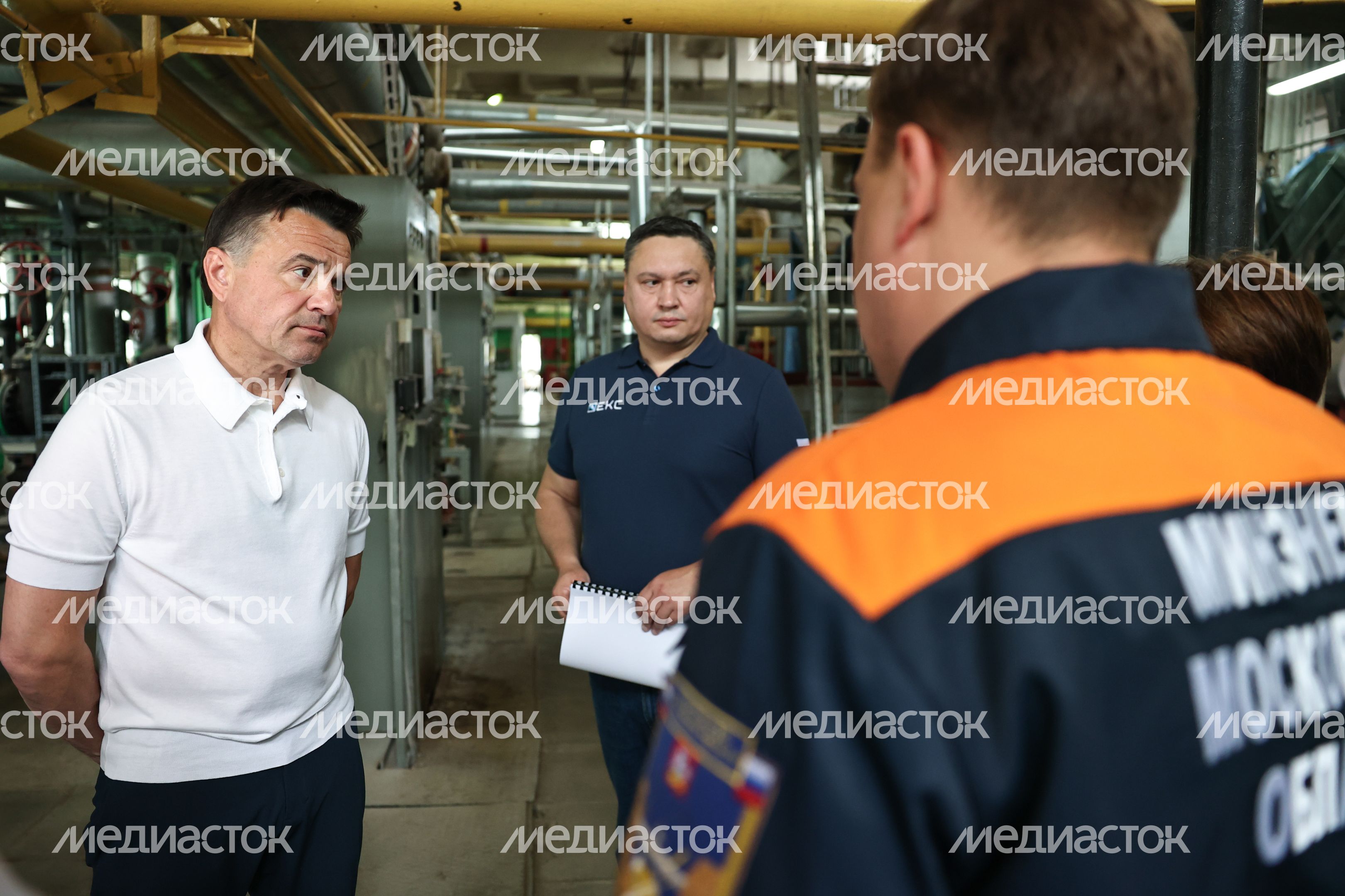 Андрей Воробьев проверил ход работ по модернизации котельной в Рузском округе Андрей Воробьев проверил ход работ по модернизации котельной в Рузском округе