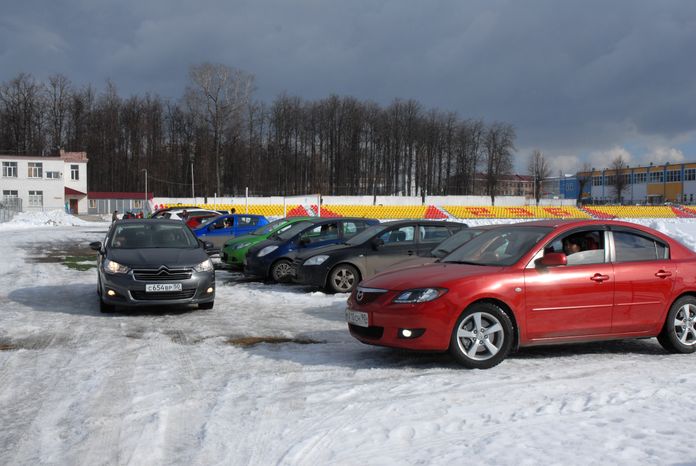 Соревнования по маневрированию «Автоледи-2015» в Егорьевске