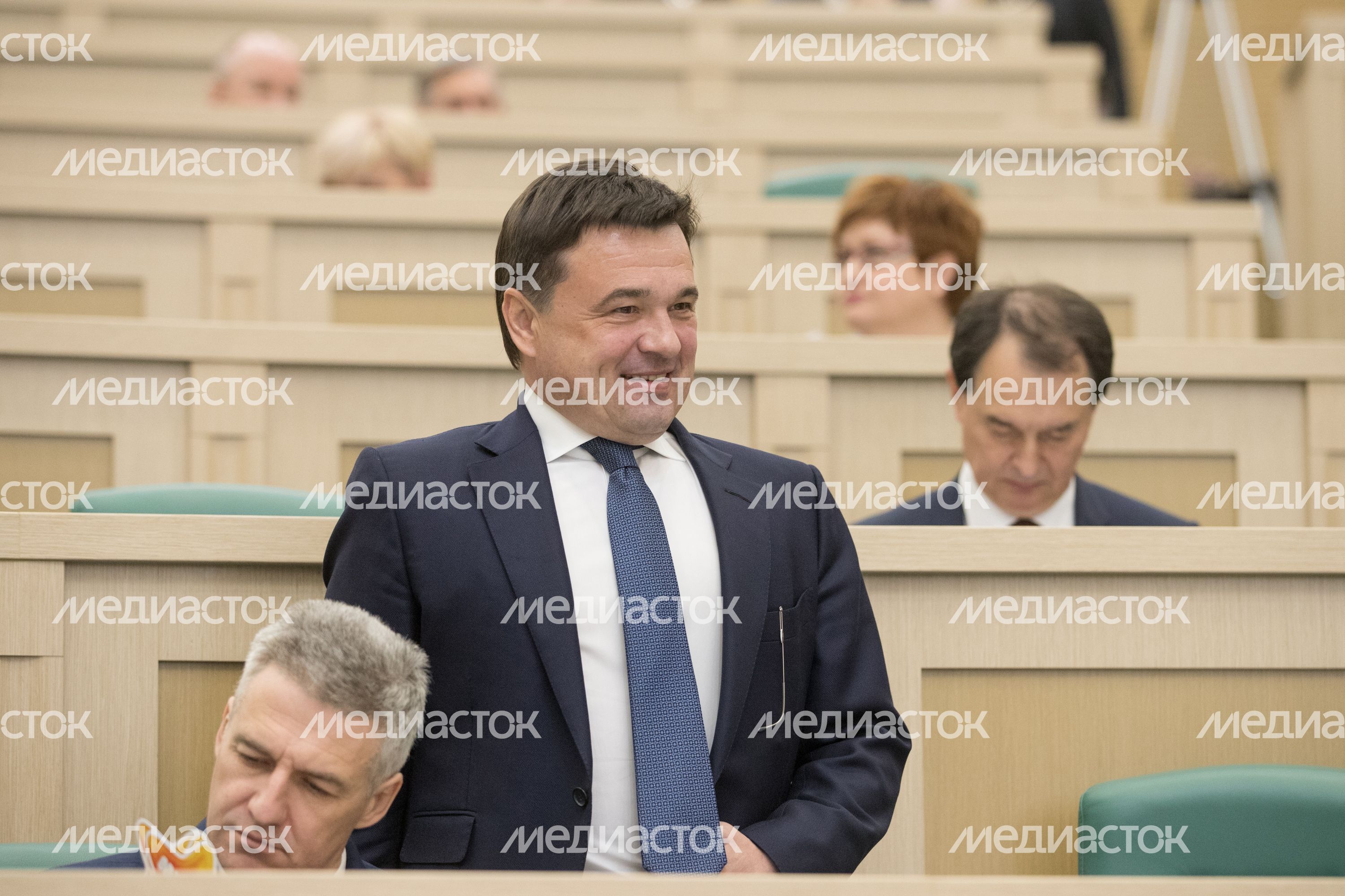 Андрей Воробьев принял участие в заседании координационного совета при президенте РФ в Совете Федерации 29 мая 2017 г. 10 фото