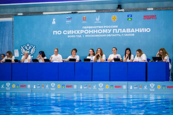 Первенство России по синхронному плаванию среди юношей и девушек в Чехове