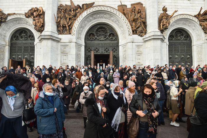 Отпевание протоиерея Димитрия Смирнова
