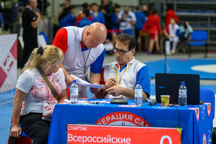 Всероссийские соревнования по самбо среди юношей и девушек в Люберцах