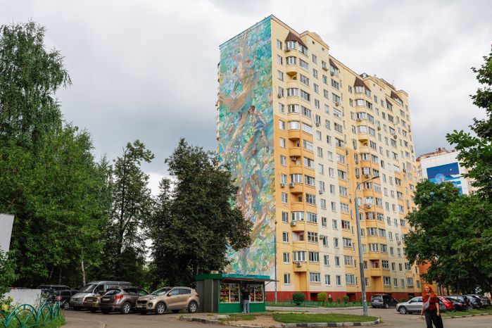 Муралы в Железнодорожном, Балашиха