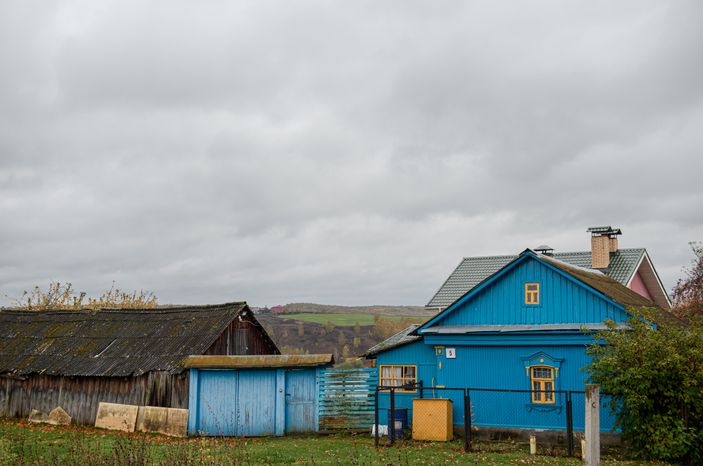 Осенние виды села Спас-Дощатый