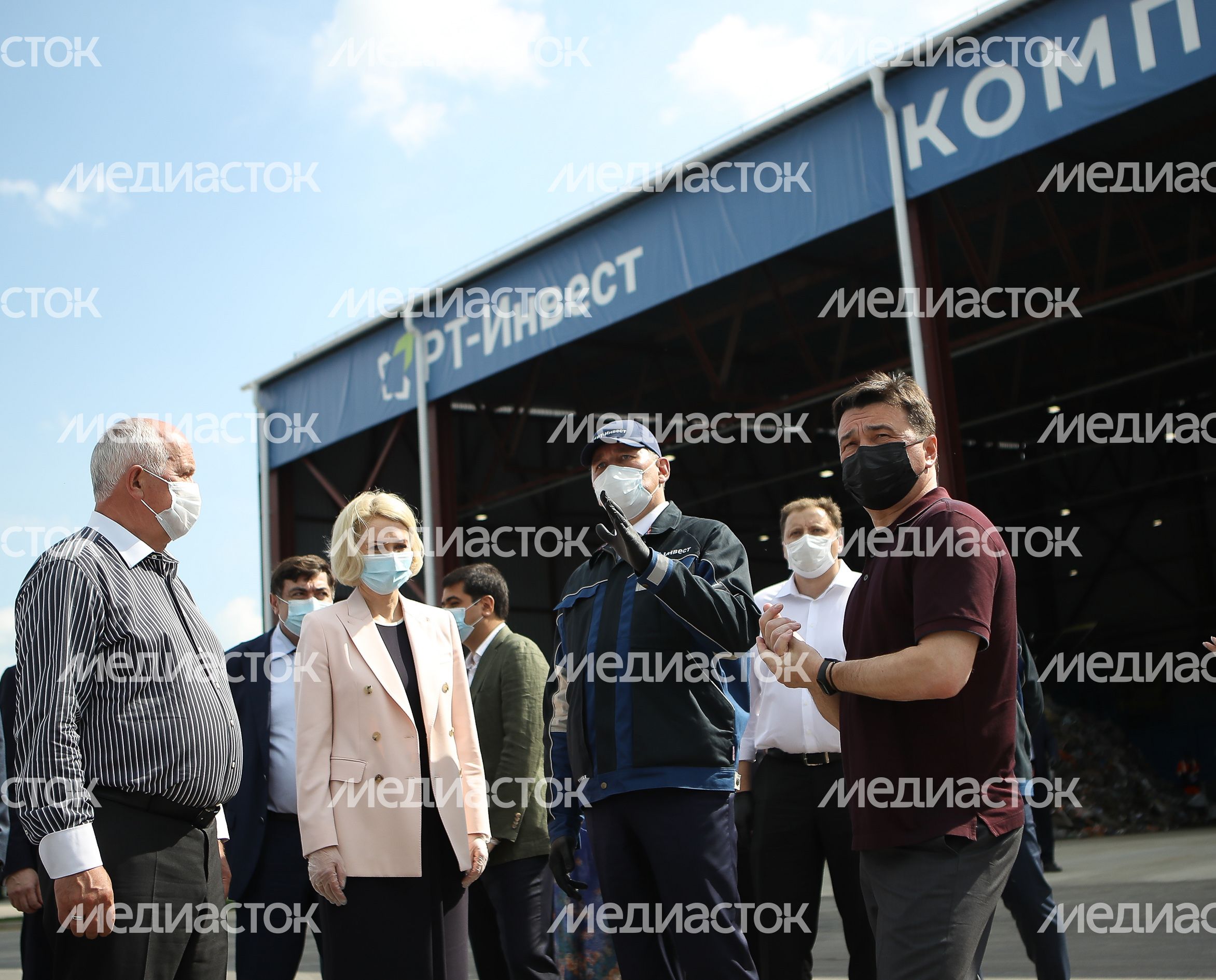 Открытие комплекса по переработке отходов «Дон» в городском округе Кашира