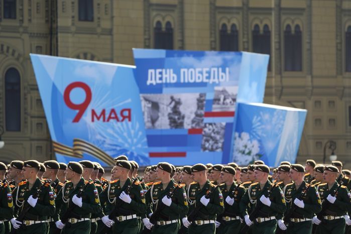 Генеральная репетиция парада Победы в Москве в 2021 году