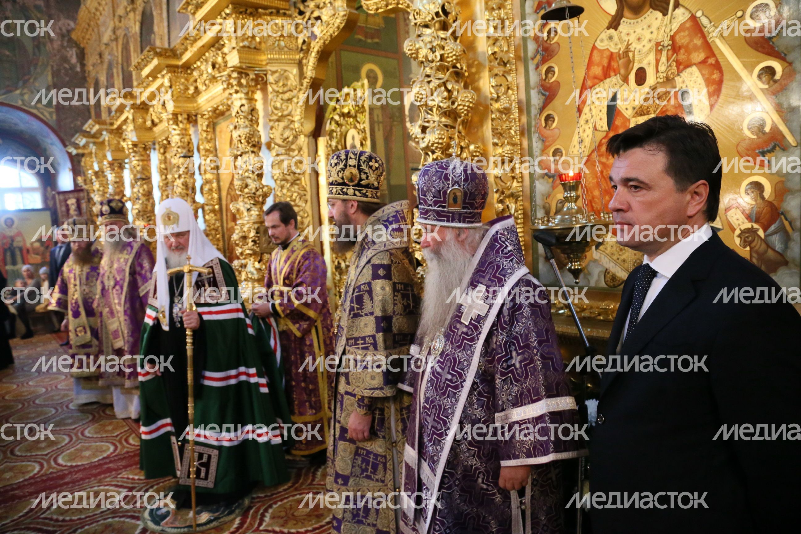 Литургия по случаю 500-летия со дня преставления Преподобного Иосифа Волоцкого