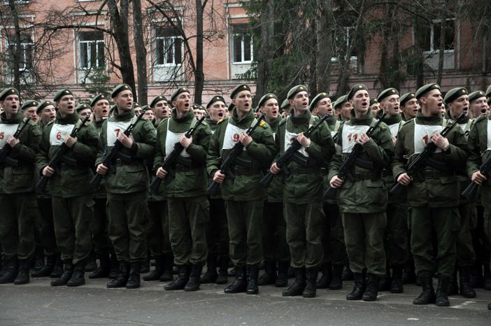 Подготовка к Параду Победы в Серпухове