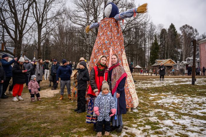 Празднование Масленицы в Муранове