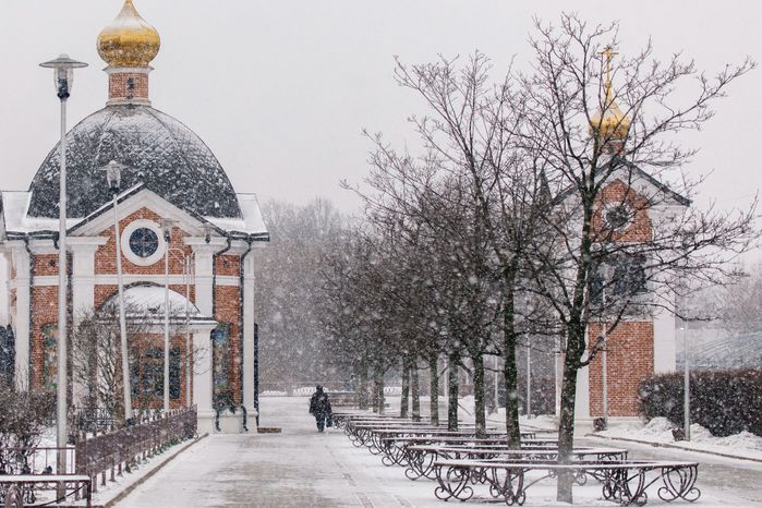 Парк Солнечных часов в Щелково