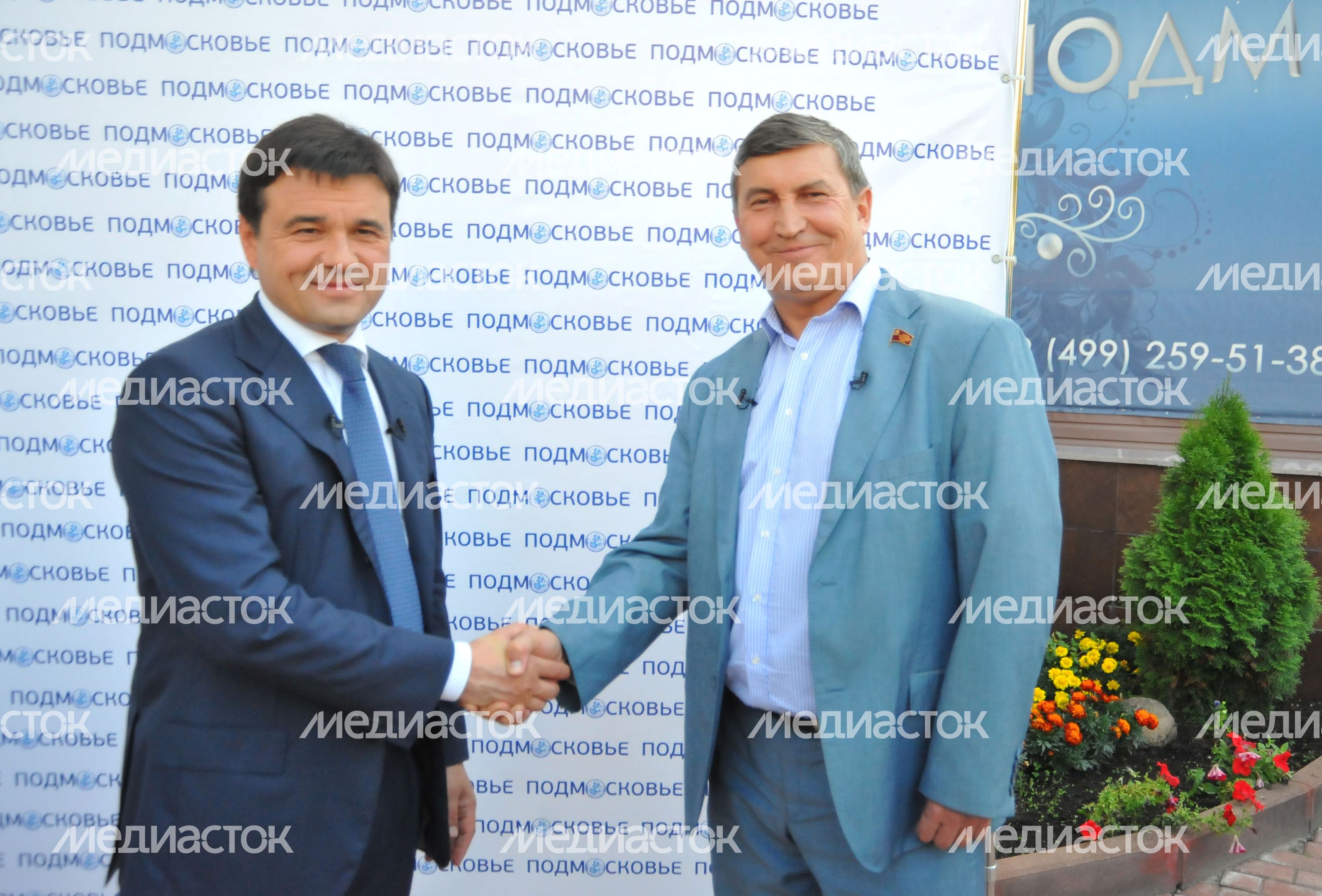 Андрей Воробьев на телеканале «Подмосковье»