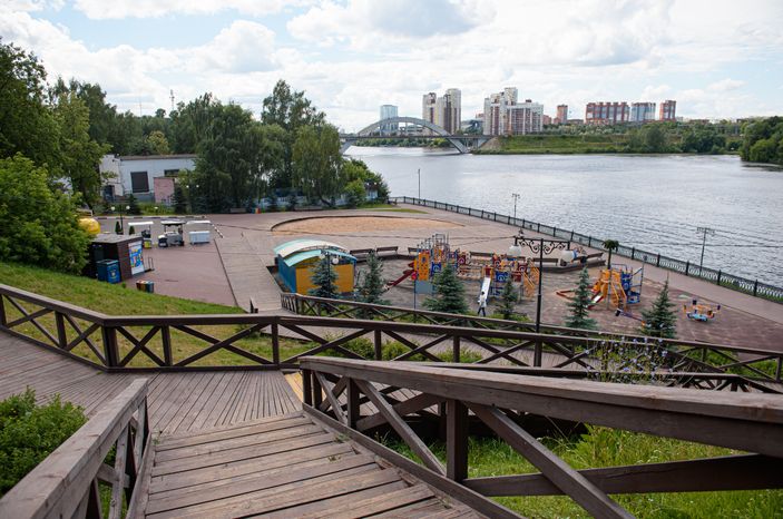 Летние виды Парка Экоберег