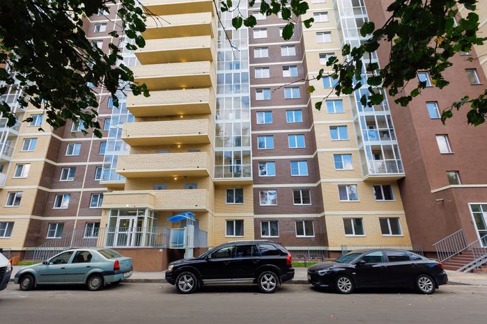 Многоквартирный дом в ЖК «Высокий берег» для переселенцев в Лыткарино